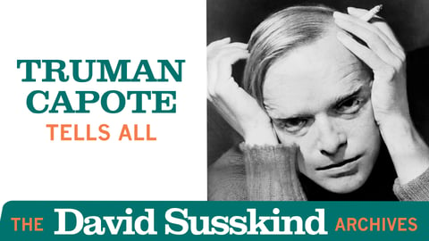 David Susskind Archive: Truman Capote Tells All cover image