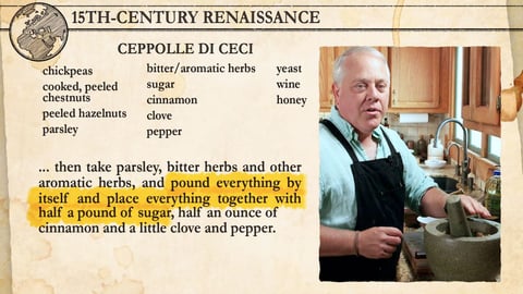 Cooking Across the Ages. Episode 8, Crafting Aphrodisiacs from the Renaissance cover image