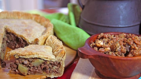 Cooking Across the Ages. Episode 18, The French Canadian Tourtière Meat Pie cover image