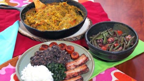 Cooking Across the Ages. Episode 22, Brazil and West Africa: Black Bean Stew cover image