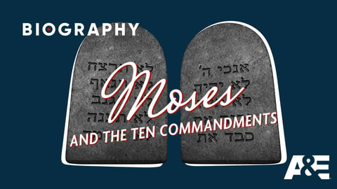 Moses and the Ten Commandments cover image
