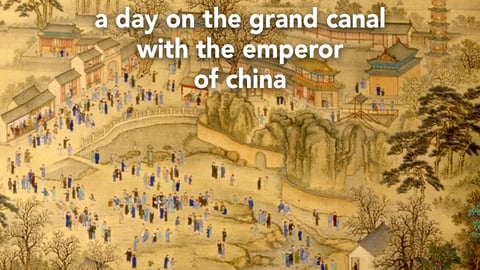 A Day on the Grand Canal with the Emperor of China cover image