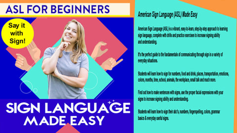 American Sign Language (ASL) Made Easy
