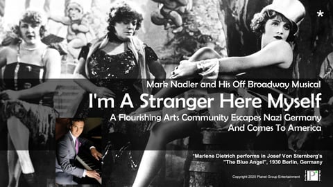 Mark Nadler..."I'm a Stranger Here Myself" The Musical cover image