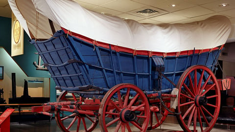 Experiencing America: A Smithsonian Tour through American History. Episode 8, Planes, Trains, Automobiles ... and Wagons cover image