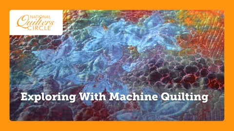 Exploring With Machine Quilting cover image