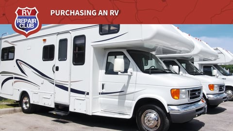 Purchasing an RV cover image