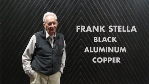 Frank Stella: Black, Aluminum, Copper cover image