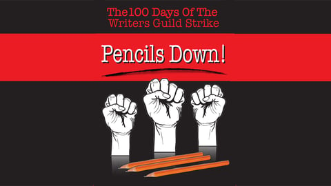 Pencils Down! The 100 Days of the Writers cover image