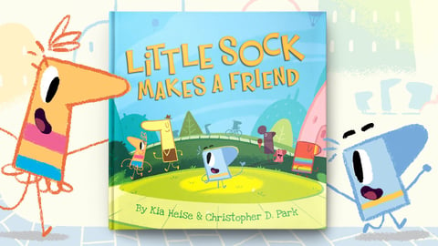 Little Sock Makes a Friend cover image