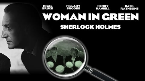 Sherlock Holmes - The Woman in Green cover image