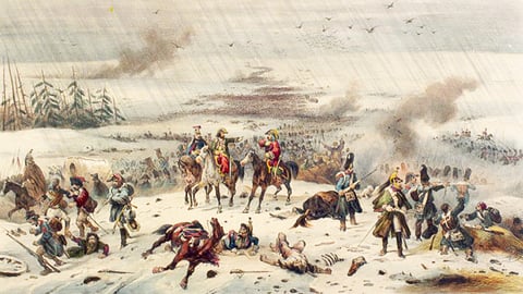Russia: Napoleon Retreats in the Snow—1812 cover image