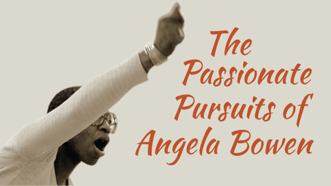 The Passionate Pursuits of Angela Bowen cover image