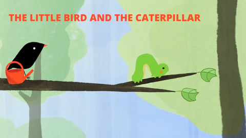 The Little Bird and the Caterpillar cover image