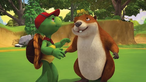 Franklin and Friends Season 1. Episode 1, Franklin and the Gecko Games / Franklin's All Ears cover image