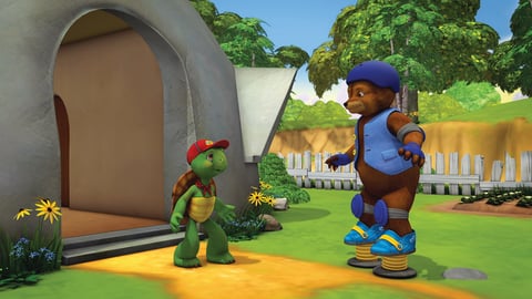 Franklin and Friends Season 1. Episode 8, Franklin's Ups and Downs / Franklin's New Teacher cover image