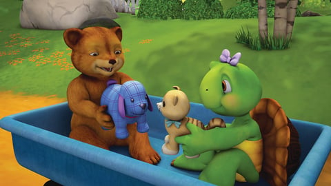 Franklin and Friends Season 2. Episode 8, Franklin and Harriet's Buggy / Franklin Changes the Rules cover image
