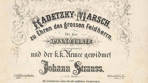 Strauss Sr.: Radetzky March cover image