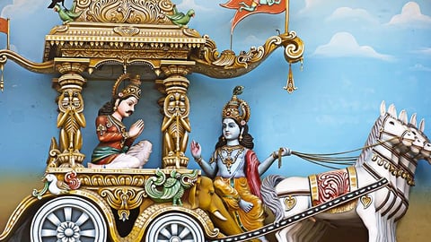Dharma in the Bhagavad Gita cover image