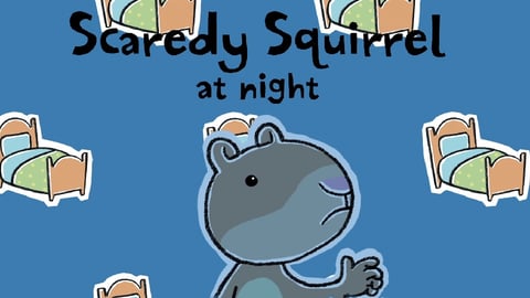 Scaredy Squirrel at Night cover image