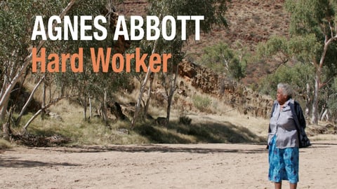Agnes Abbott : hard worker