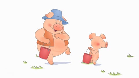 Wibbly Pig Season 1. Episode 20, Grandpa Pig cover image