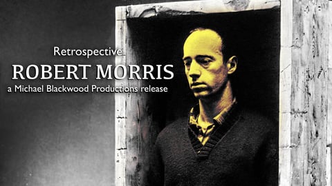 Robert Morris: Retrospective cover image
