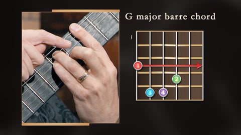 Learning to Play Guitar. Episode 19, Barre Chords: Movable Chords cover image