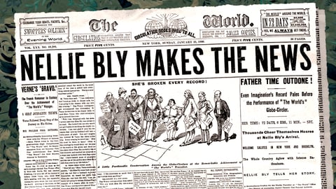 Nellie Bly Makes the News cover image