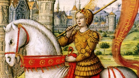 Warriors, Queens, and Intellectuals: 36 Great Women before 1400. Episode 35, Joan of Arc Dies for France cover image