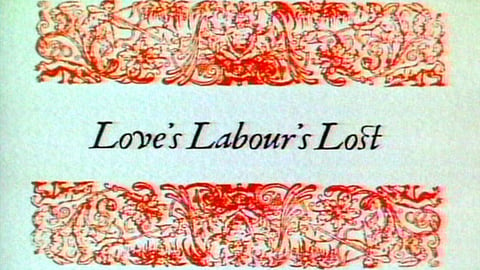 Love's Labour's Lost cover image