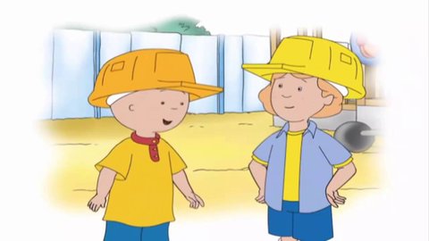 Caillou The Builder Kanopy - caillou the builder